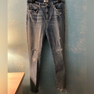 AGOLDE Sophie Distressed Skinny Jeans